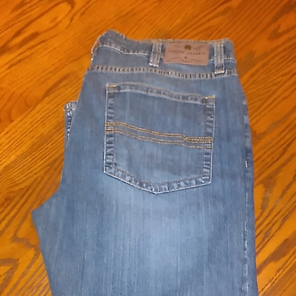 Classic Bootcut Blue Jeans for Men